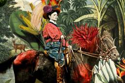 Cavalière chapeautée