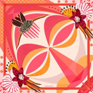 Foulard Masque océanien
