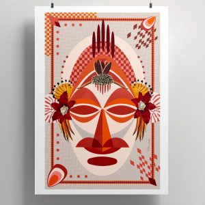 Masque océanien