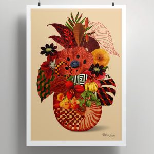 Bouquet pourpre